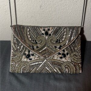 Vintage Beaded Evening Clutch